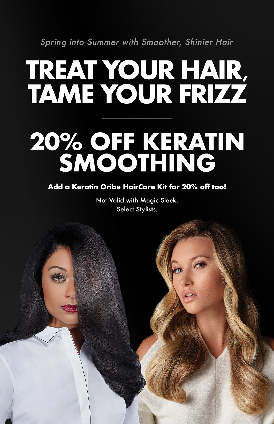 Buy 2 Keratin Smoothing Get 20% OFF (Senior Stylist)